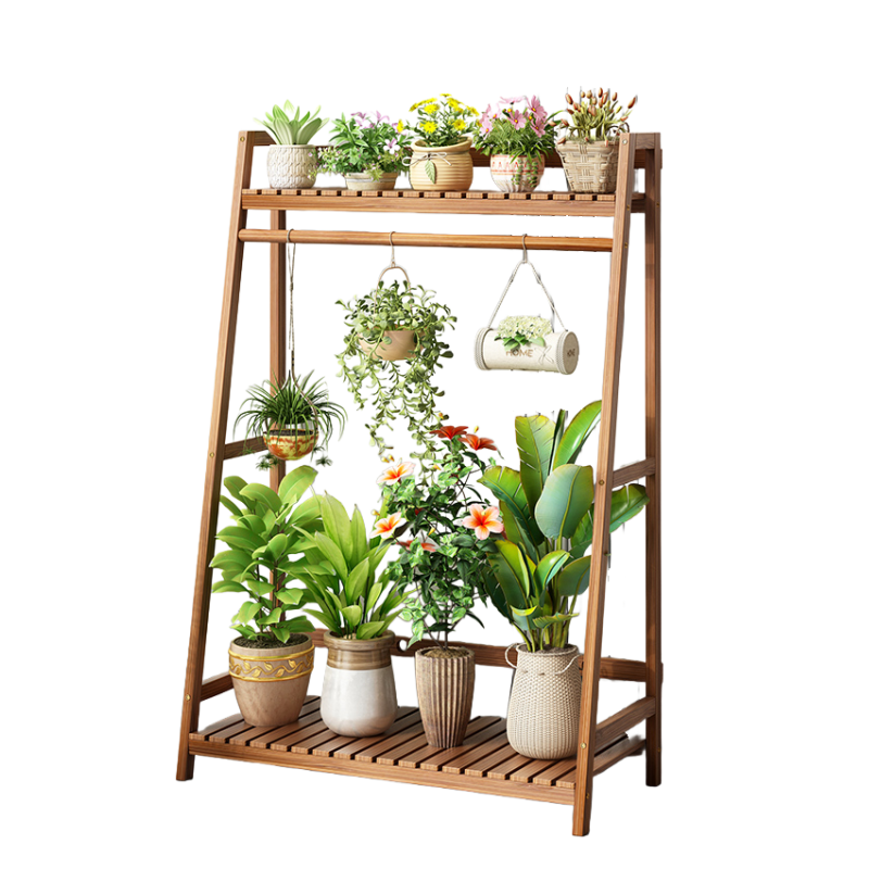 铭思达花架100*38*134cm个高清大图