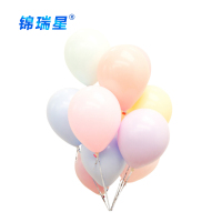 锦瑞星装饰气球加厚100个装10寸/包