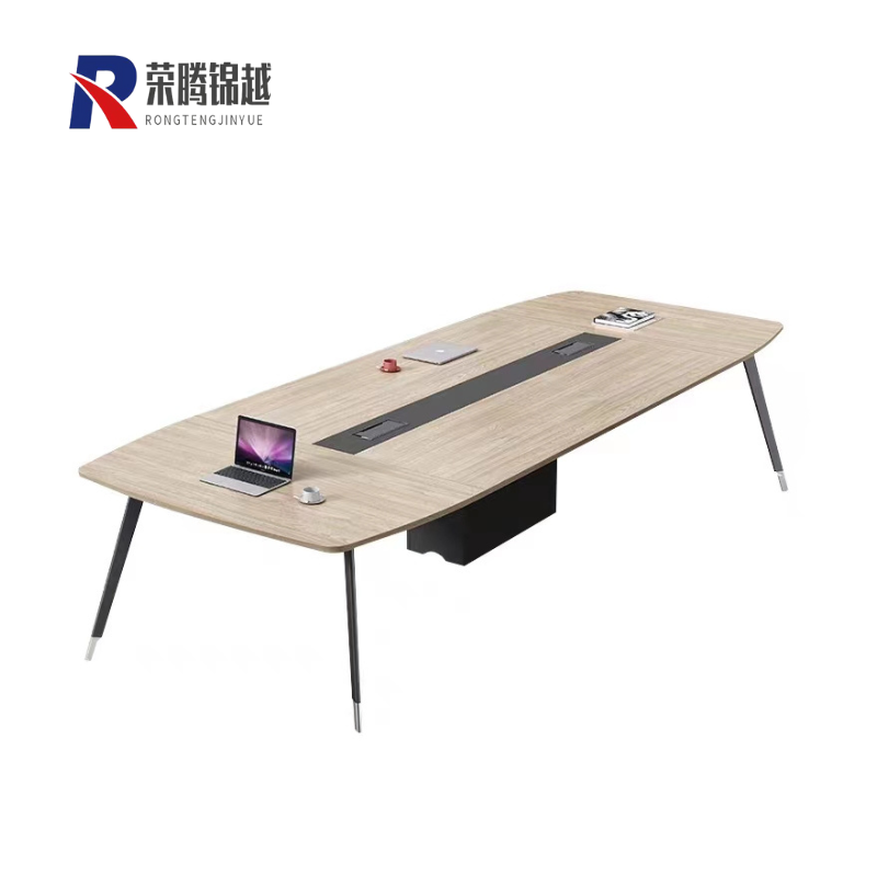 简约会议桌办公桌洽谈桌办公会议桌 3600*1500*750mm 张高清大图