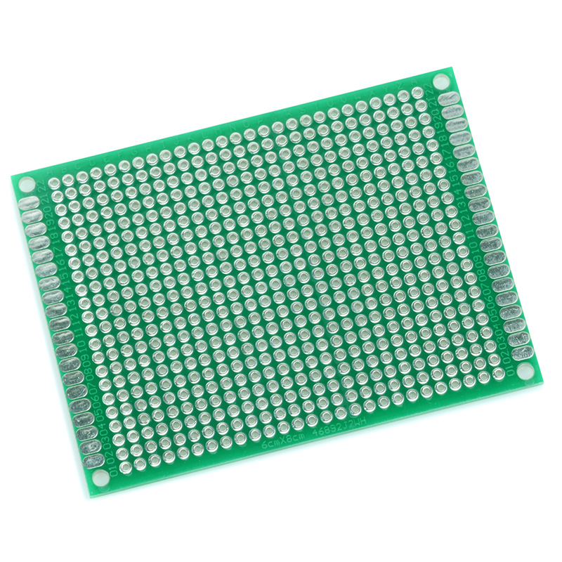 企购优品 万能板 反面电路板洞洞板 PCB线路板实验板焊接板7*9cm