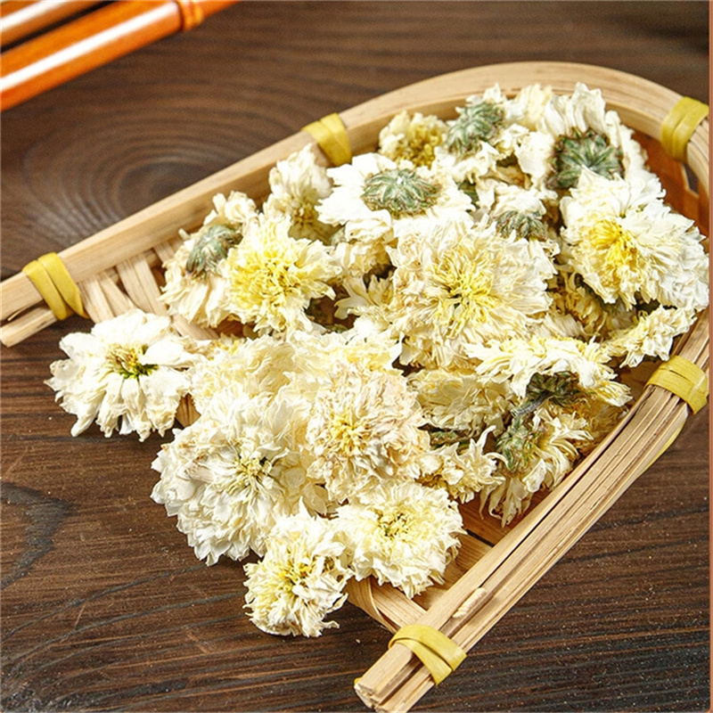 甄选白菊花黄山贡菊大朵安徽黄山贡菊花茶白菊花七月菊太阳菊高清大图