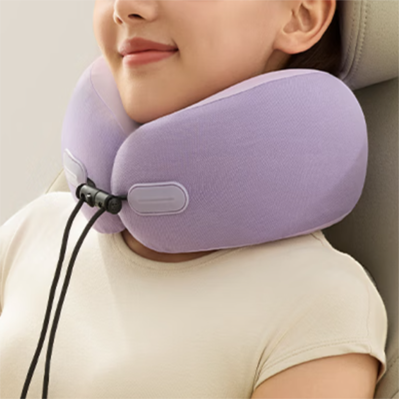 EVERYTHINK旅行u型枕便携护颈枕飞机脖枕长途出行颈托办公午睡u形颈枕紫罗兰