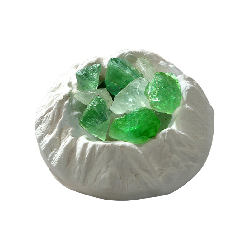 臻远 ZY-ZGTT-48 香薰晶石 火山套装西伯利亚绿 佛手柑柑橘(含10ml精油)