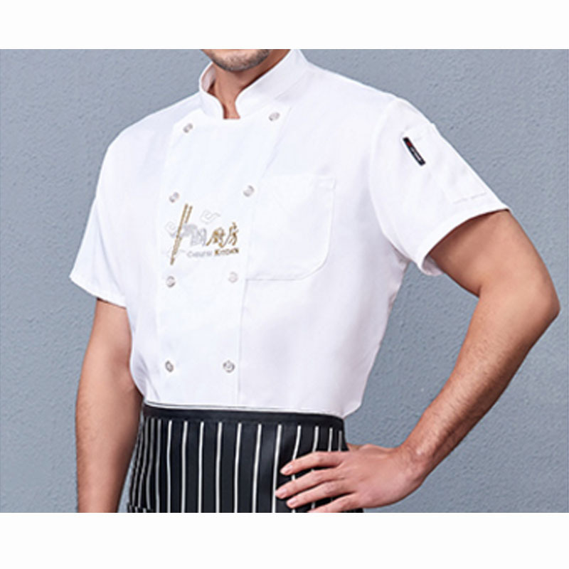 TK 纯白厨师工作服 DT