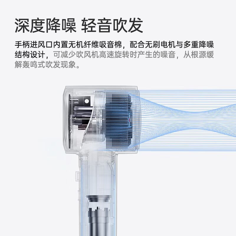 飞科 高速电吹风机负离子吹风筒 FH6370 樱花粉高清大图