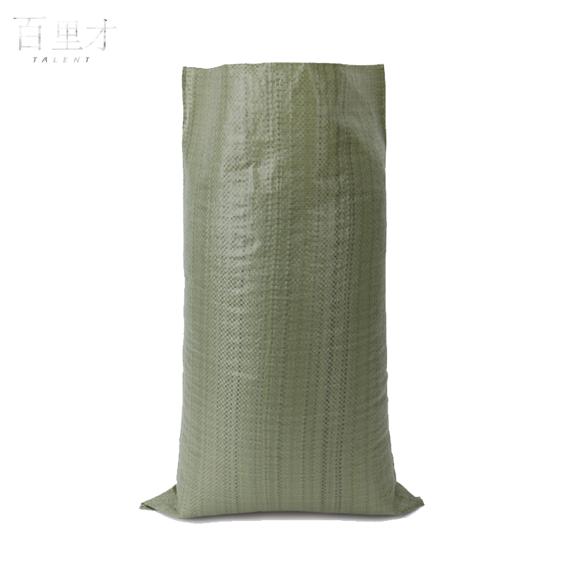 百里才 编织袋 包装袋 灰 50*80cm 条高清大图