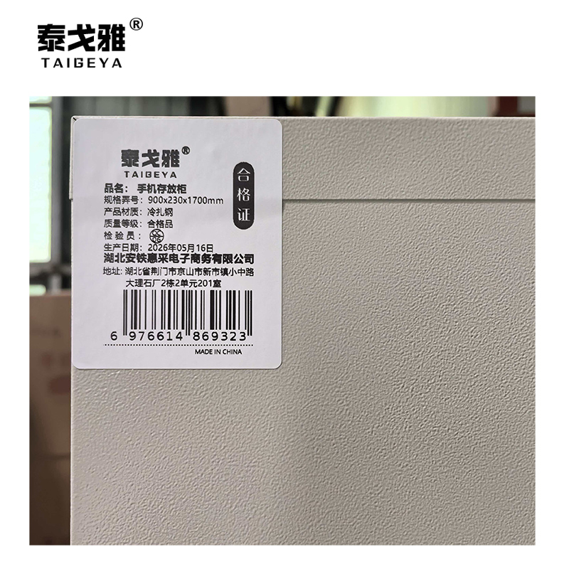 泰戈雅 手机存放柜 900x230x1700mm 台高清大图