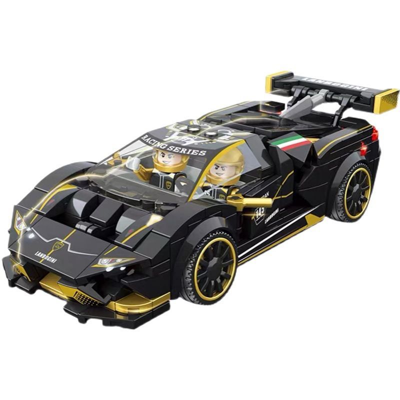 31007单拍随机发拍4均发兼容乐高积木兰博基尼车模拼装法拉利跑车男孩