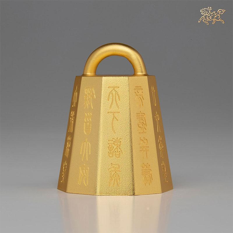 美帮汇全铜摆件《昭文秦权镇纸》 家居饰品 铜工艺品 礼品 摆件高清大图