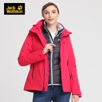 狼爪/Jack Wolfskin 女款三合一冲锋衣 5118601