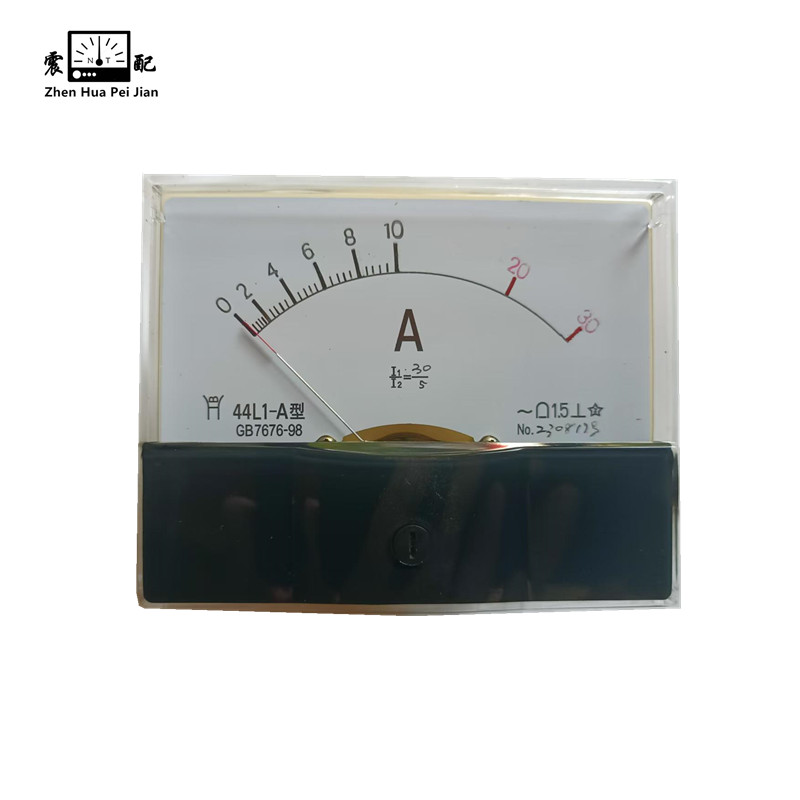 震配 细刻度线性电测量交流电流表 44L1-0-2-4-6-8-10-20-30/5A 块