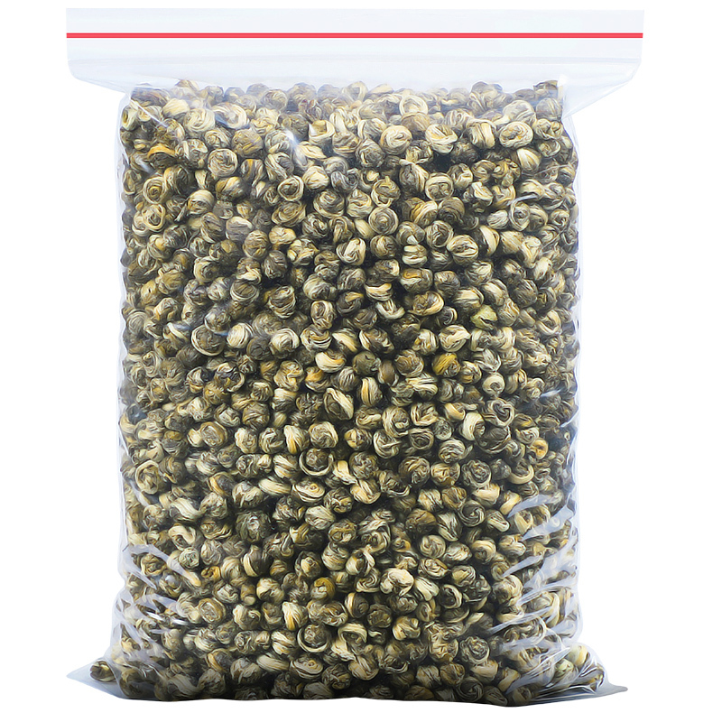 2025新茶茉莉花茶茉莉龙珠茶叶特级浓香型香珠大白毫绣球散装750g