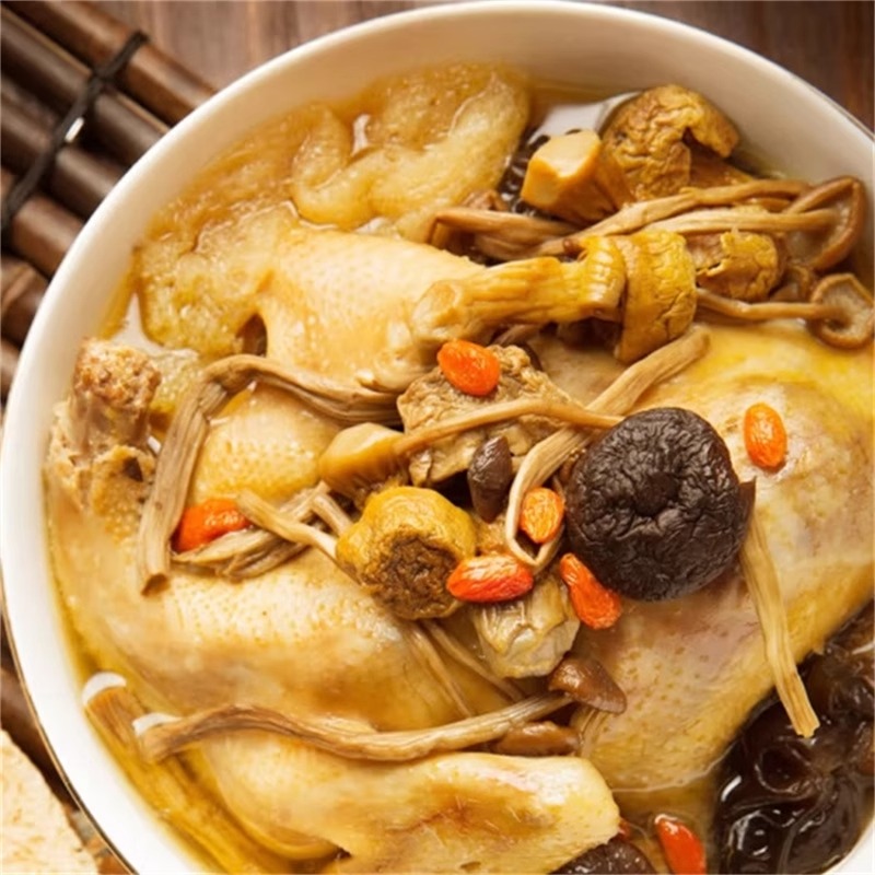 茶树菇干货新货正品煲汤炖菜菌类食材批发官方店甄选茶树菇高清大图