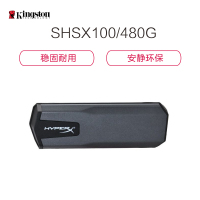 金士顿 Kingston 480GB USB3.1 移动硬盘 固态(PSSD) 刀锋系列 500MB/s 灰色 闪电传输