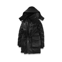 CANADA GOOS加拿大鹅ELWIN黑标派克大衣女百搭羽绒服