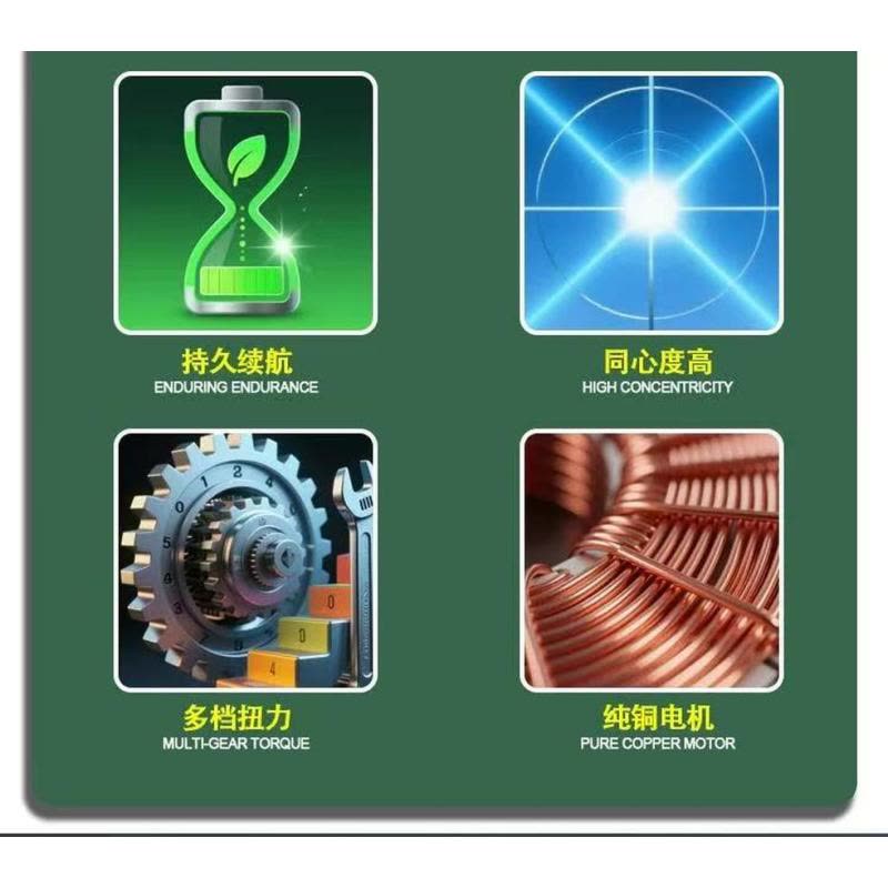 喜来邦(XILAIBANG)18V锂电无刷冲击电钻/起子机图片