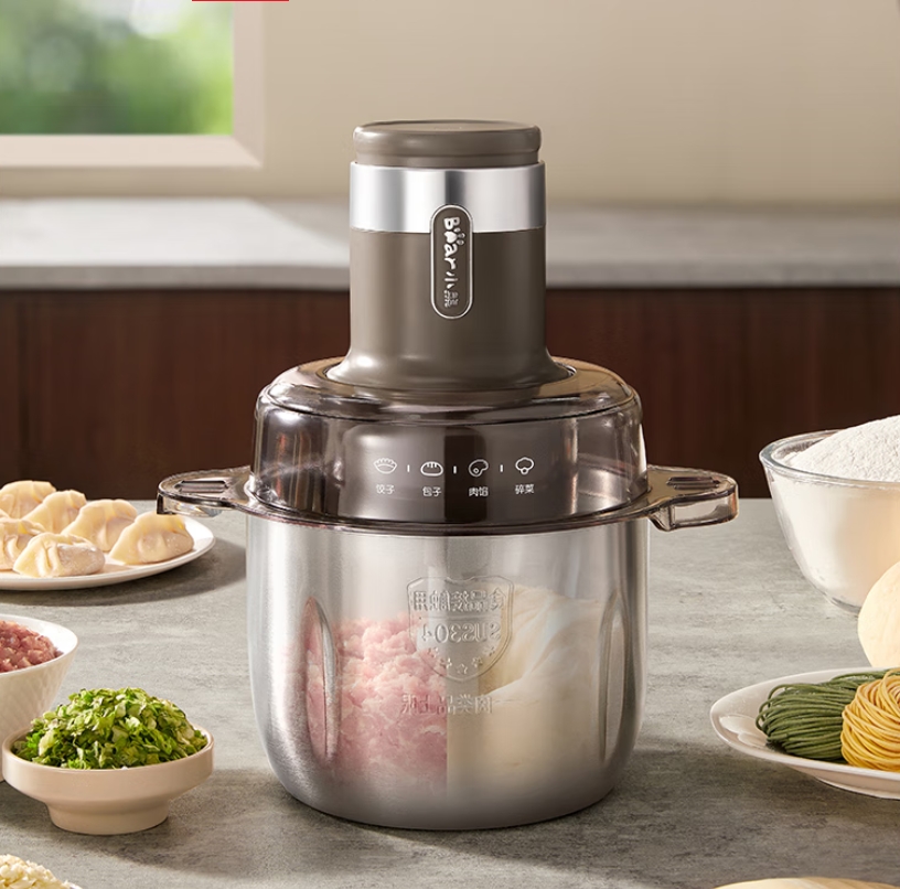 小熊(Bear)QSJ-R05H1多功能家用绞肉机搅拌机高清大图