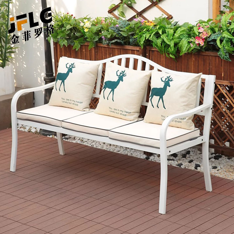 苏宁 金菲罗格办公家具户外庭院小桌椅组合高清大图