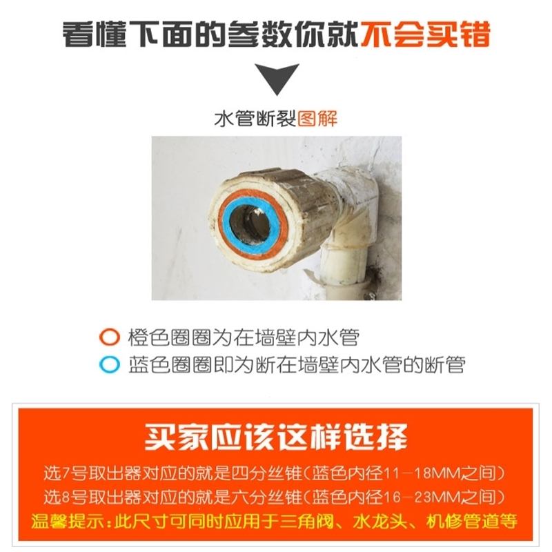 断丝取出器水管断牙水龙头水电工专用工具断螺丝拆取断取丝器图片 高清实拍大图 苏宁易购 断丝取出器水管断牙水龙头水电工专用工具断螺丝拆取断取丝器图片 高清实拍大图 苏宁易购