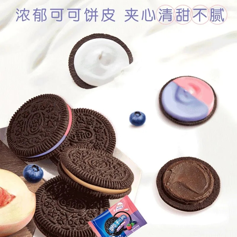 奥利奥夹心巧克力饼干小包装1000g儿童休闲零食点心散装正品( 阳光柠檬味)高清大图