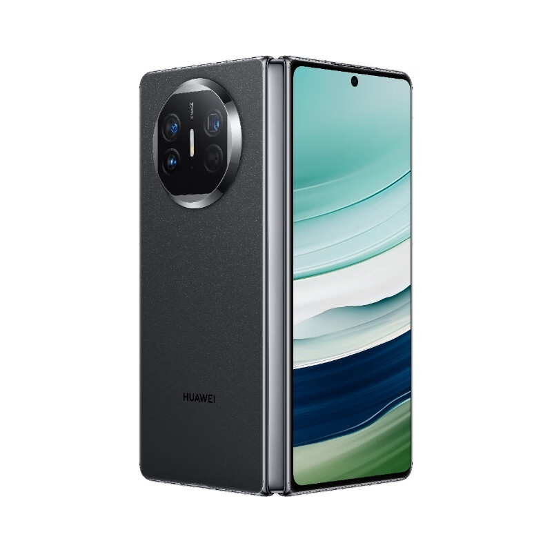 华为Mate X5 12GB+512GB 羽砂黑高清大图