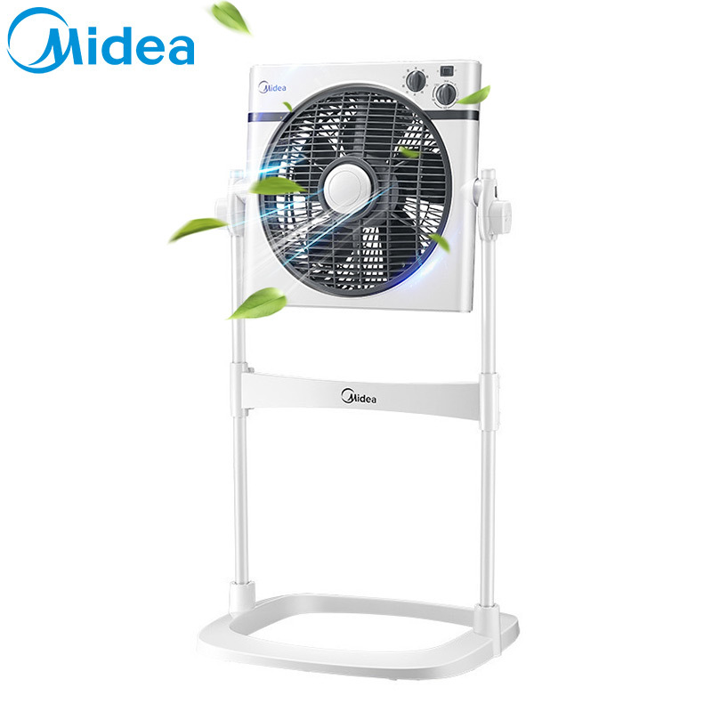 美的(Midea) 转页扇 KYS30-16A 360°俯仰角可调 4档风速 2H预约定时 电风扇