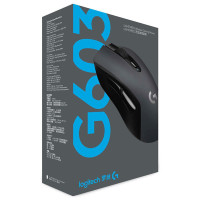 罗技(Logitech)G603无线蓝牙双连接游戏鼠标家用办公12000DPI 英雄联盟 绝地求生 吃鸡宏APEX