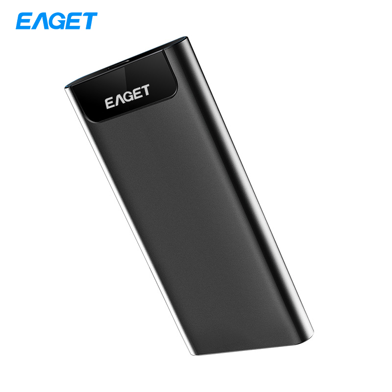 忆捷(Eaget) M5移动固态硬盘手机type-c外接盘便携迷你商务简洁金属2TB高清大图