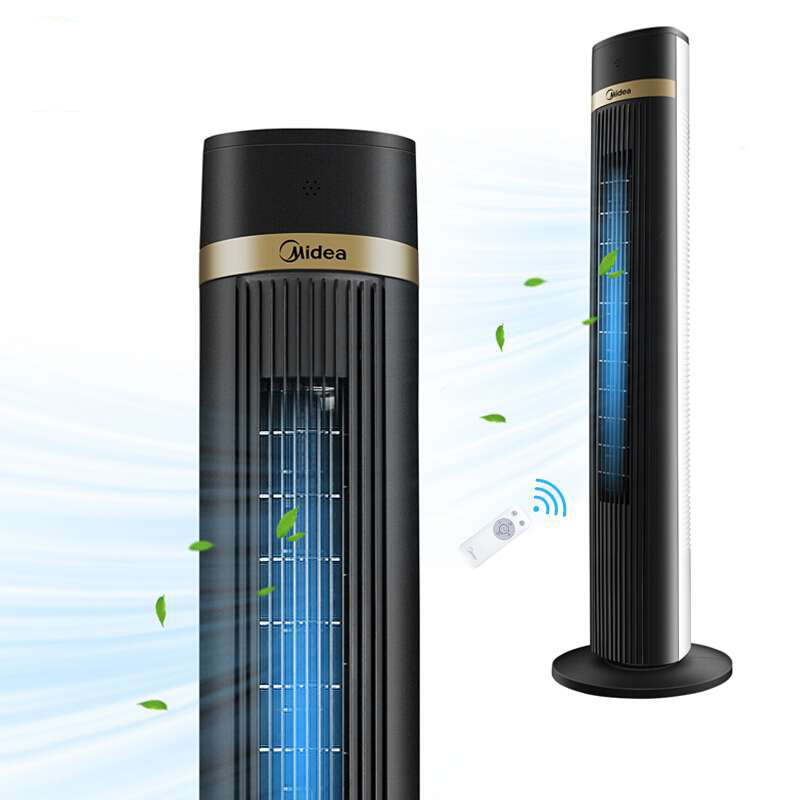 美的/Midea 塔扇 ZAD09MB 智能遥控塔扇 无叶风扇 家用电风扇 静音摇头可拆卸易拆洗