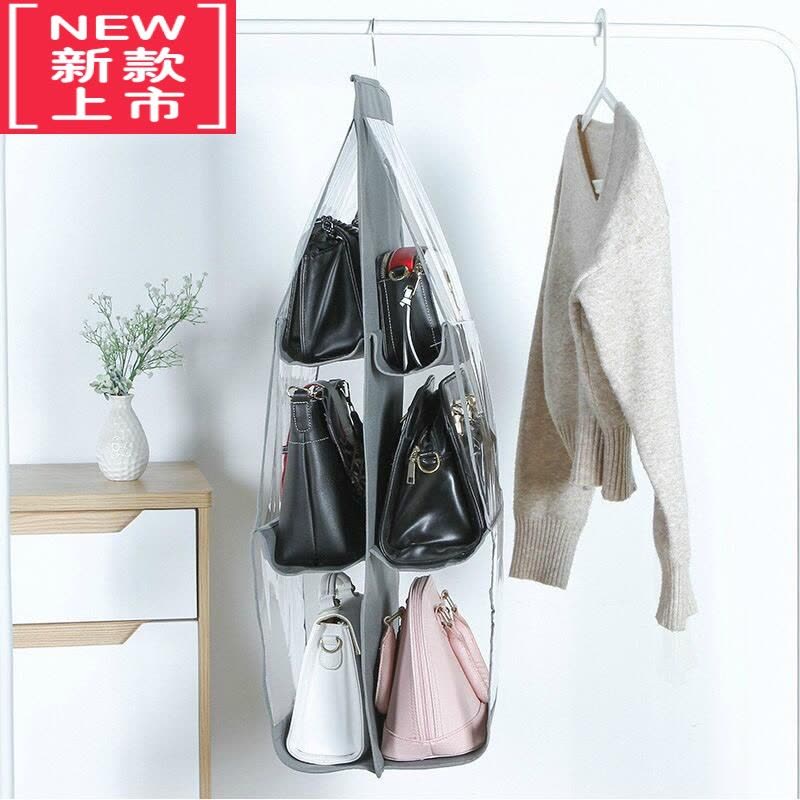 可莉允包包收纳挂袋布艺家用防尘袋立体墙挂式衣橱衣柜整理宿舍器图片