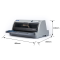 爱普生EPSON LQ-106KF(106列)平推式A3票据快递单针式打印机税控办公报表打印税票营改增办公家用/LQ-680KII/690K/790K/2680K套餐2