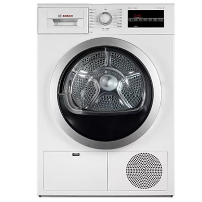 博世(BOSCH)WTG864000W 8公斤 进口干衣机 触摸控制 空气冷凝 原装进口 快烘40分钟(白色)高清大图