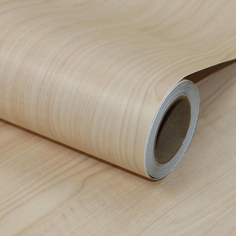 家具翻新贴纸 波音软片防水自粘墙纸 旧家具橱柜衣柜柜子书桌木纹纸