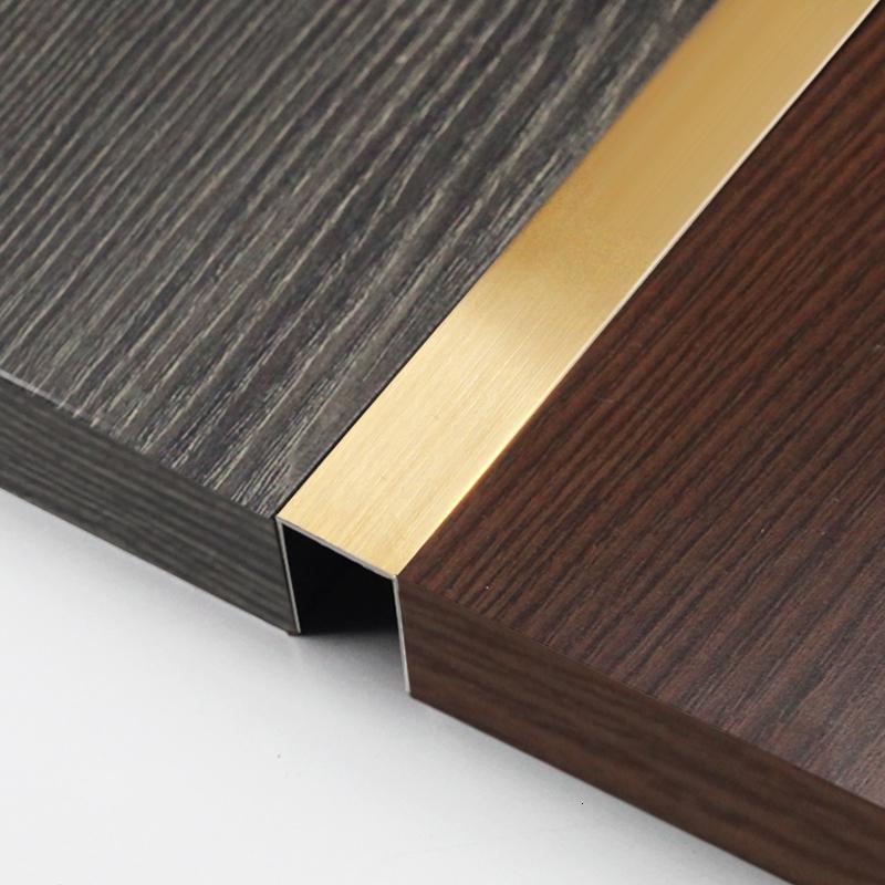 闪电客黑钛金不锈钢装饰线u型条背景墙地板吊顶瓷砖金属扣条压条收