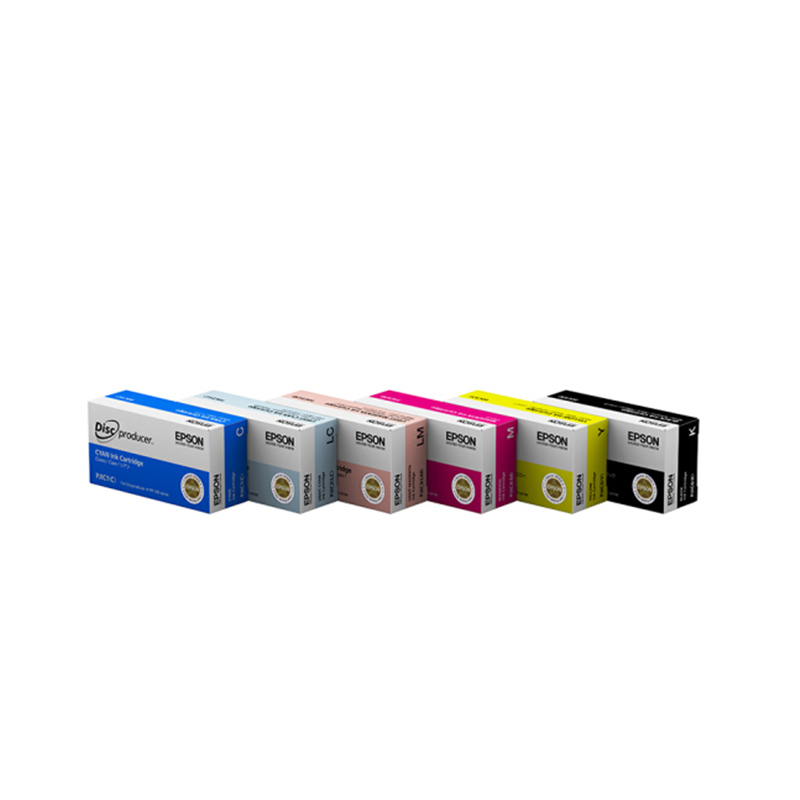 爱普生(EPSON)PJIC1 青色墨盒 (适用PP-100III/100N/50II系列光盘印刷刻录机) C13S02