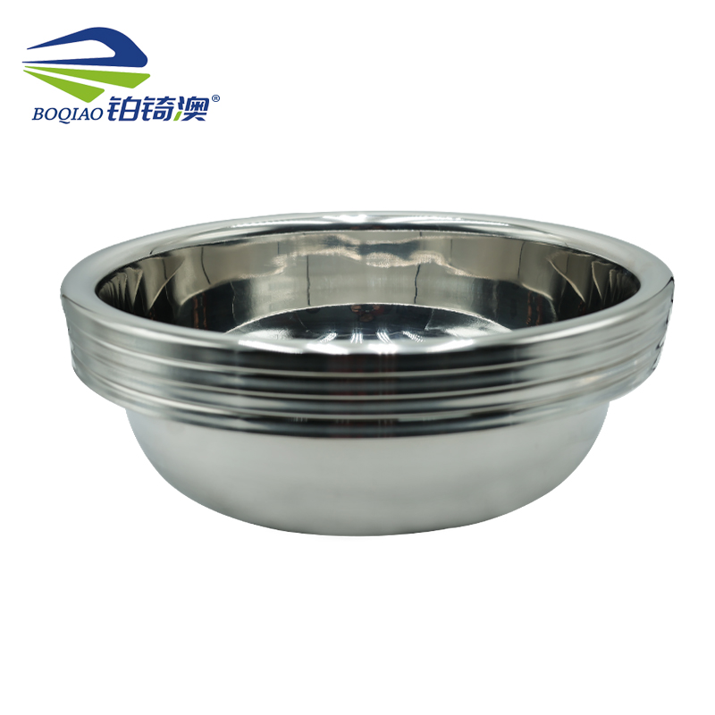 铂锜澳304不锈钢加厚汤盆 洗菜盆/个/高清大图
