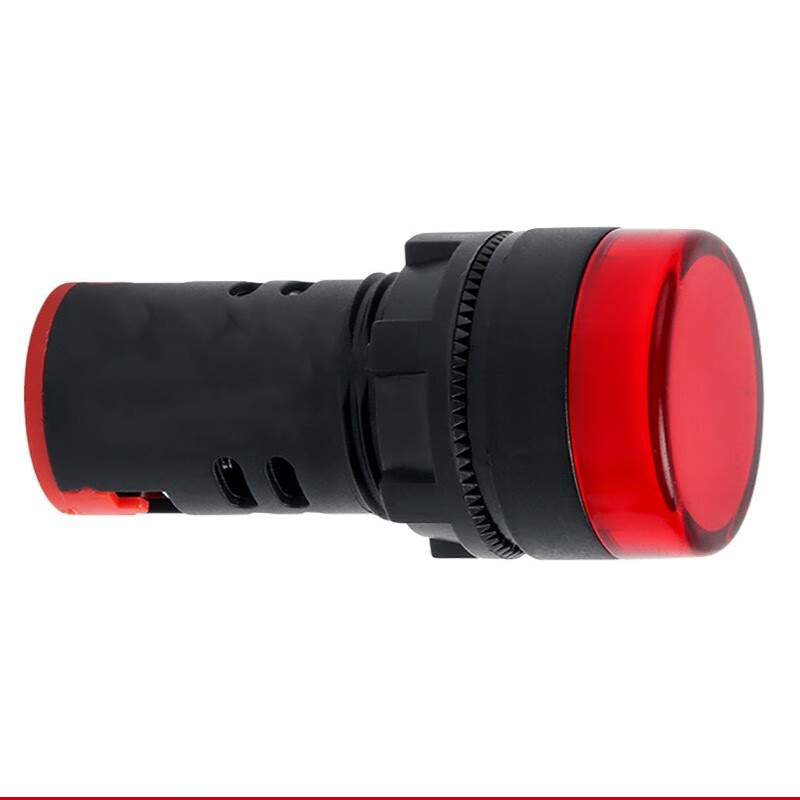 和齐顺(Hikesun) AC220V-380V LED电源指示灯 (计价单位:个) 红色高清大图