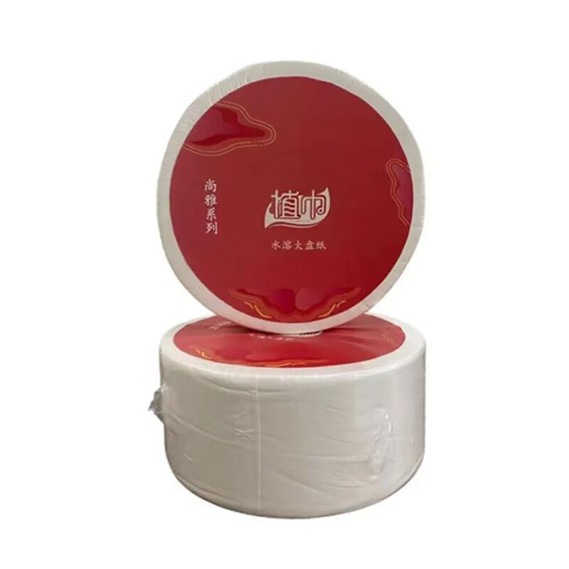 植巾 DZJ1400 四层120m 12卷/箱 急速水溶卫生纸大盘纸 1.00 提/箱 (计价单位:箱)高清大图