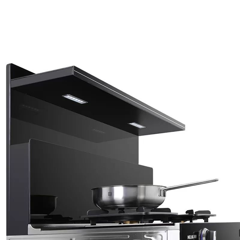 美菱meiling蒸烤炸一体集成灶防爆钢化玻璃家用一体灶jjzymyz52液化气