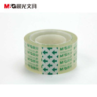 晨光(M&G) AJD97324高透明胶带小胶带易撕学生文具手工办公用品 24mm*18y 6卷/筒 5筒装