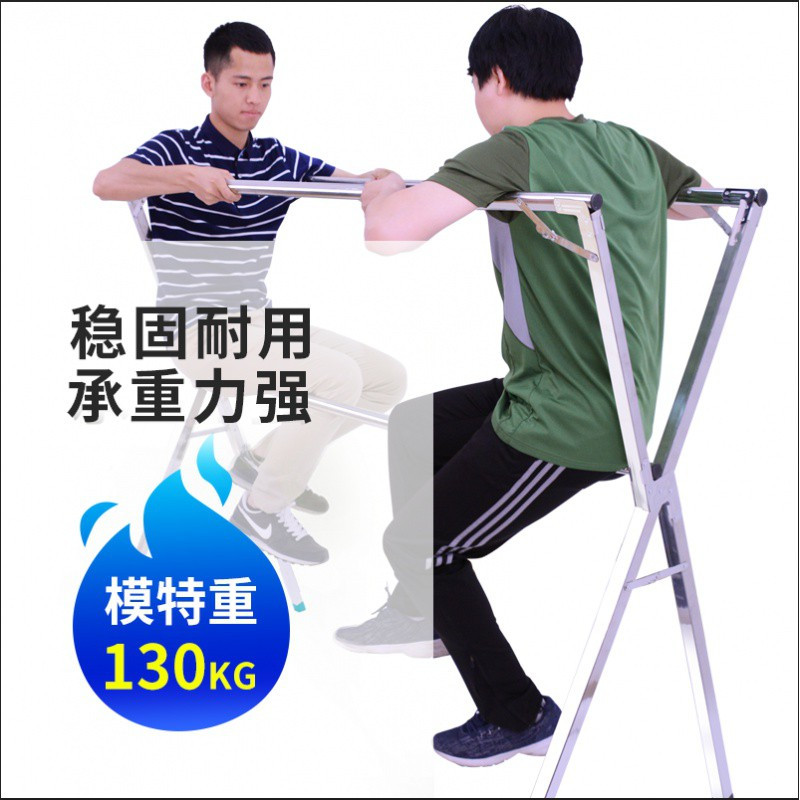 三维工匠地晾衣架卧室内伸缩阳台晒被子家用凉衣杆折叠晒衣架 旗舰加粗全钢款2.0米-三杆晾晒-可伸缩-送袜夹防风晾衣杆