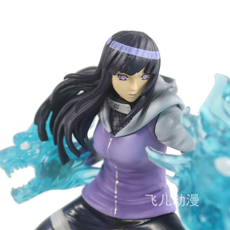 火影木叶忍者gk殿堂雏田手办日向雏田双狮拳像模型动漫公仔摆件 gk