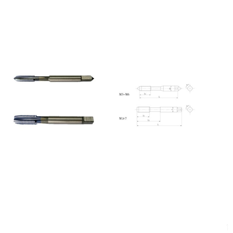 灰铸铁专用直槽丝锥(底锥)DM7*0.75-5HX 灰铸铁专用直槽丝锥(底锥)dm7*0.75-5HX