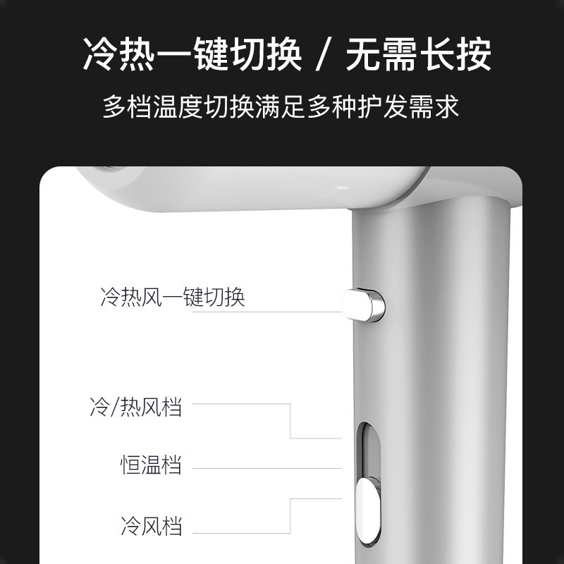 HYUNDAI 时尚降噪美发电吹风-YH5300高清大图
