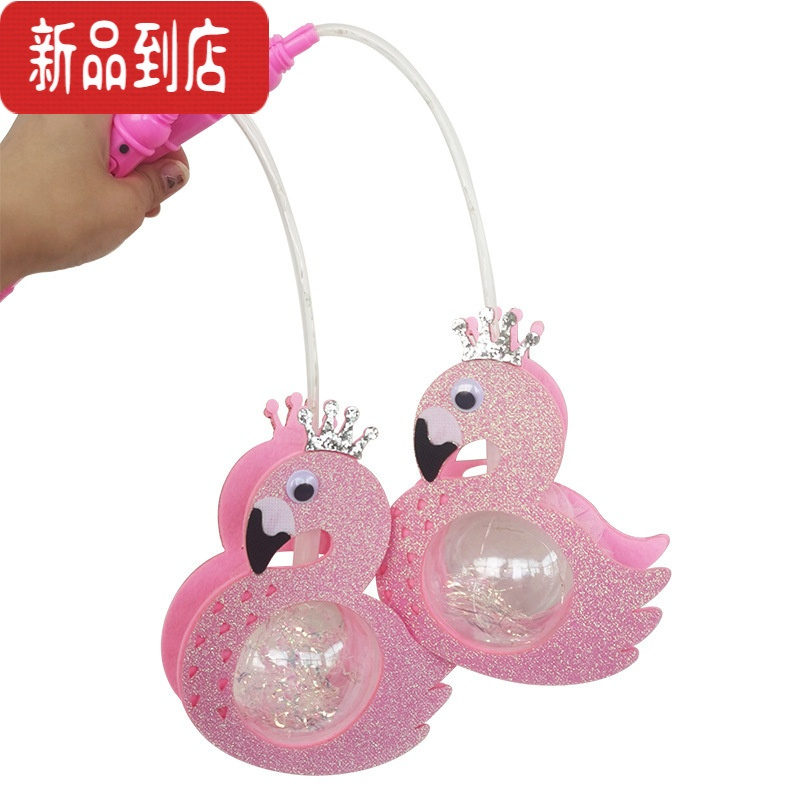 真智力网红孩子卡通手提发光动物星空球小发光礼品儿童可爱玩具 新款老虎+电池发光玩具