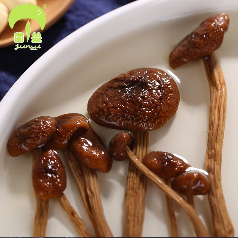 [菌益_茶树菇300g/袋] (新鲜干货) 精选茶树菇 农家土特产图片