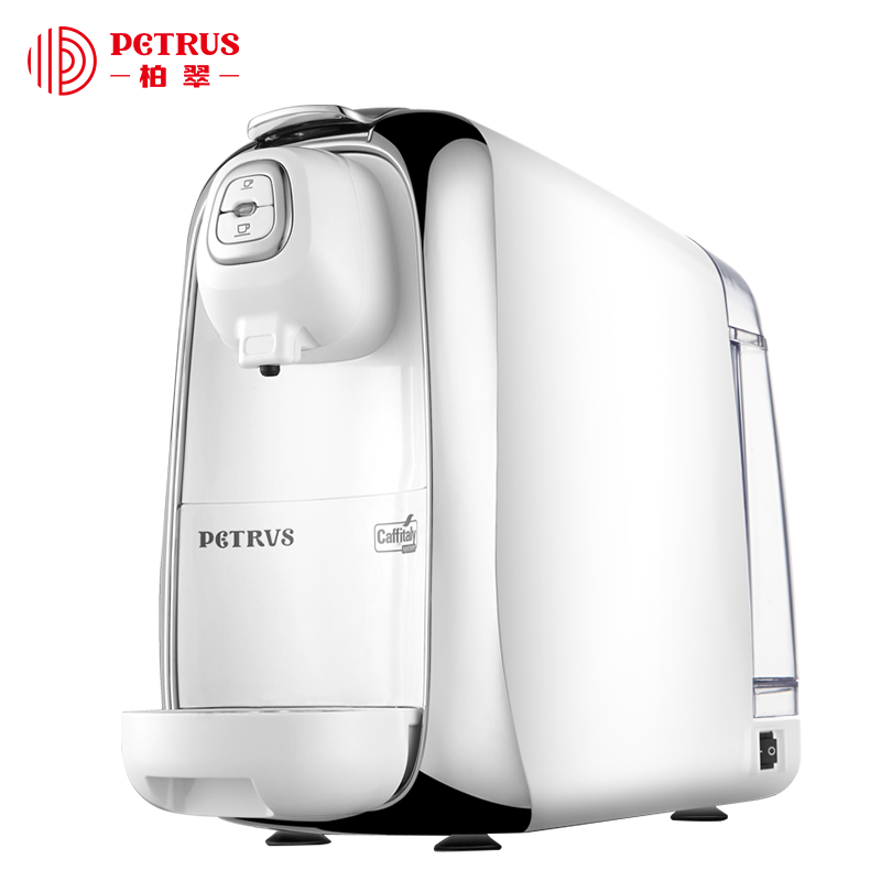 柏翠PES08通用胶囊咖啡机意式家用全自动小型奶泡机兼容雀巢nespresso