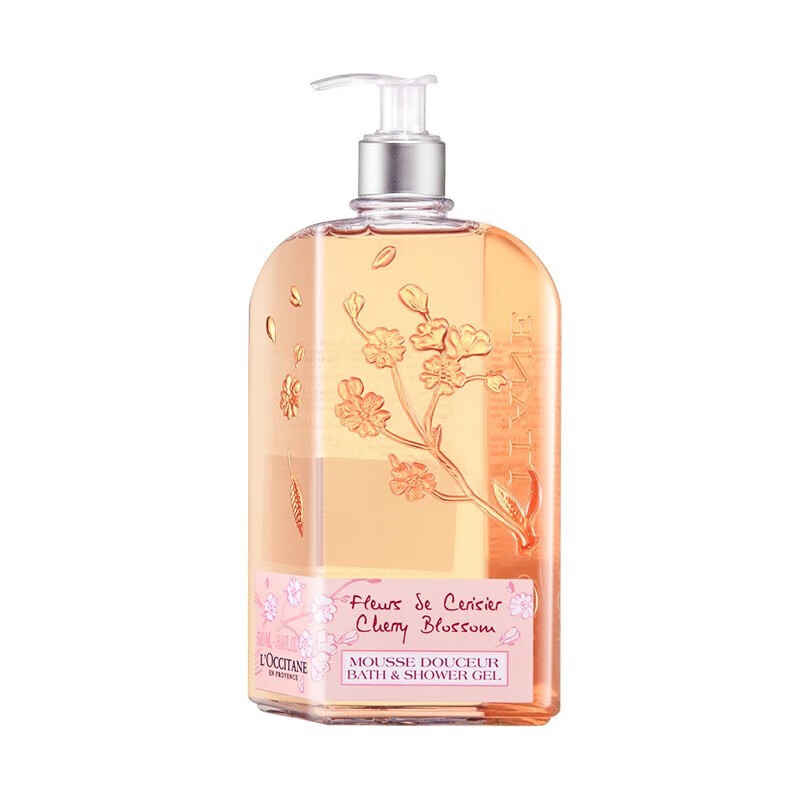 欧舒丹(L'OCCITANE) 甜蜜樱花香氛沐浴啫喱 250ml