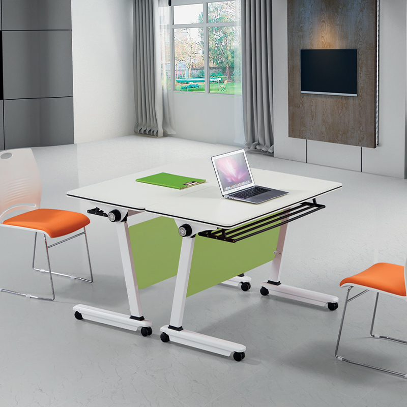 臻远 ZY5041727 折叠办公桌可移动办公桌员工培训桌 F款1.2米高清大图