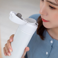 象印(ZO JIRUSHI)保温杯SM-KR48 日本象印双层真空保温杯高档进口304不锈钢男女款车载弹盖杯 480ML
